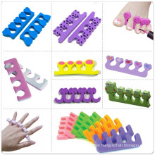 Nail tools lovely duck shape EVA Soft Finger Toe Separators for nail art pedicures feet care